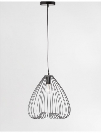 Lustra tip pendul gri Delfi, din metal, Ø 32 cm, inaltime reglabila, 9402573 - Novaluce [2]