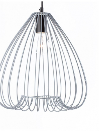 Lustra tip pendul gri Delfi, din metal, Ø 32 cm, inaltime reglabila, 9402573 - Novaluce [5]