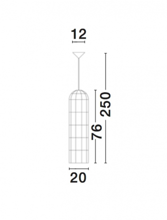 ​​​​​​​Lustra tip pendul premium Ebra, din ratan, Ø 20 cm, inaltime reglabila, 9585081 - Novaluce [8]