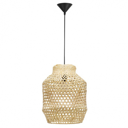 Promotii - ​​​​​​​Lustra tip pendul premium Simisa, din ratan, Ø 35 cm, inaltime reglabila, 9858659 - Novaluce