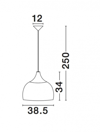 ​​​​​​​Lustra tip pendul premium Simisa, din ratan, Ø 38,5 cm, inaltime reglabila, 9594341 - Novaluce [11]