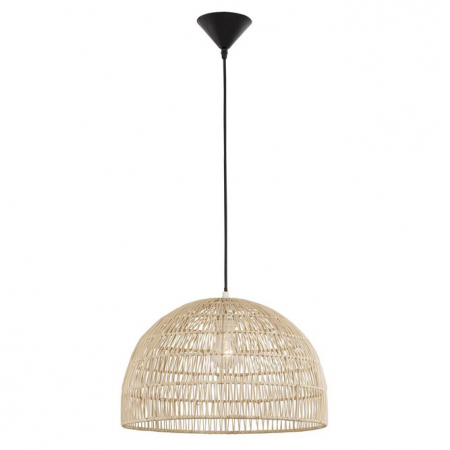 Lichidare stoc - Lustra tip pendul Vedrana din ratan Ø 40 cm, inaltime reglabila, 9586446 - Novaluce