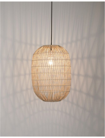 Lustra tip pendul Vedrana din ratan Ø 30 cm, inaltime reglabila, 9586766 - Novaluce [7]