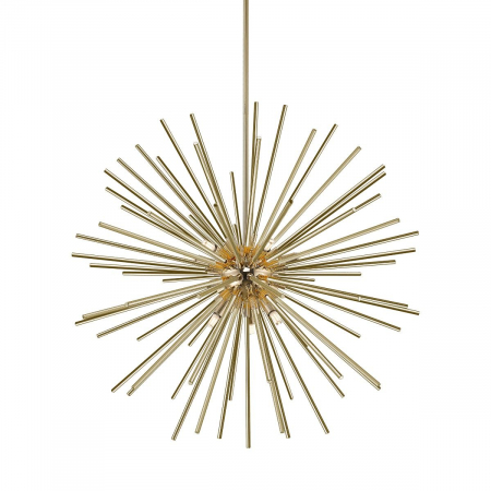 Lustre - Lustra sferica aurie URCHIN Ø78 cm, design modern metal/sticla, 003064-011261 - Zumaline