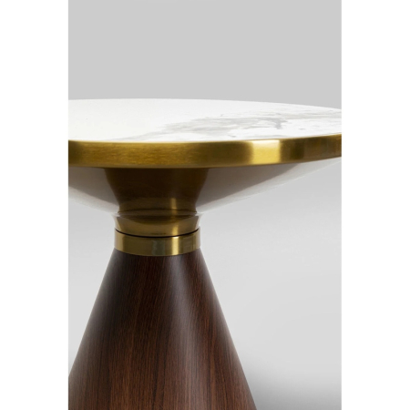 Masă auxiliară Cono Walnut 50x50x51,5 cm - Kare Design [2]