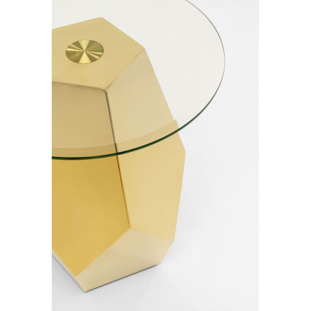 Masă Auxiliară Ricchezza 45x45x53 cm, Auriu - Kare Design [1]
