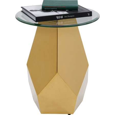 Masă Auxiliară Ricchezza 45x45x53 cm, Auriu - Kare Design [3]