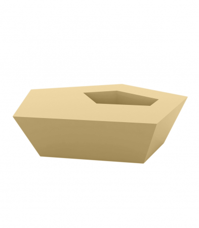 Masa cafea iluminare LED Faz 105x85x32 cm, design modern geometric cu loc frapiera, 54007 - Vondom [17]