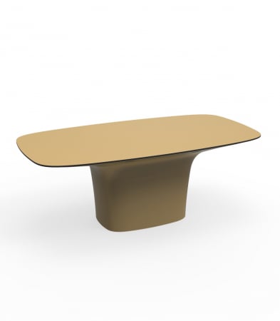 Masa cu iluminare LED UFO 200x100x72 cm din polipropilena, diverse culori, 63006 - Vondom [4]