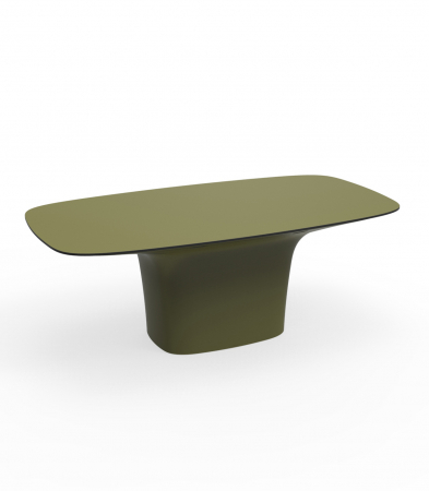 Masa cu iluminare LED UFO 200x100x72 cm din polipropilena, diverse culori, 63006 - Vondom [7]