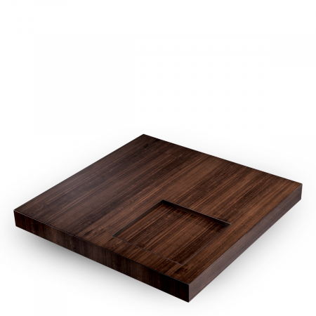   Masa de cafea Otus pătrată furnir de eucalipt finisaj bronz 117406 EICHHOLTZ [2]