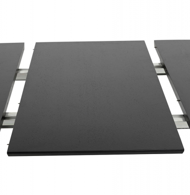 Masa extensibila Saija 170-270x100 cm MDF negru / otel, DT00580BL - Kokoon [4]