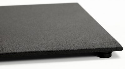 Masa dining neagra MDF Hugo 150x70 cm stil industrial, picioare negre otel, DT00800BL - Kokoon [7]