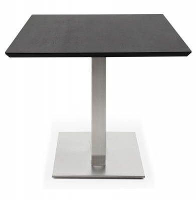 Masa de design Jock 180x90 cm MDF negru / picioare otel / talpa subtire, DT00930BL - Kokoon [2]