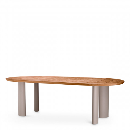   Masa de dining exterior Mogador din tec natural 117445 EICHHOLTZ [2]