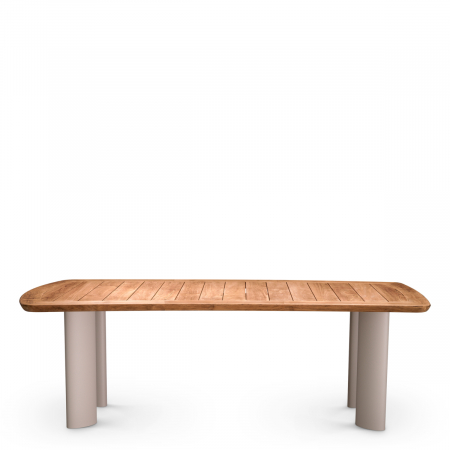   Masă de dining exterior Osario din tec natural 117501 EICHHOLTZ [3]