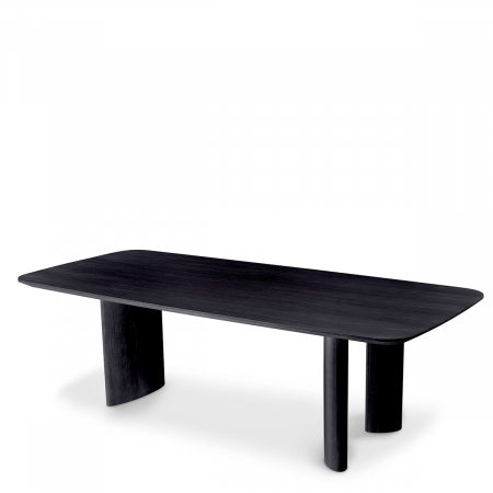Mese living -   Masa de dining Harmonie S furnir negru 117462 EICHHOLTZ