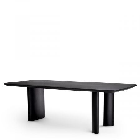   Masa de dining Harmonie S furnir negru 117462 EICHHOLTZ [2]