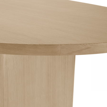   Masa de dining Lindner din furnir de steBorcan natural 117182 EICHHOLTZ [5]