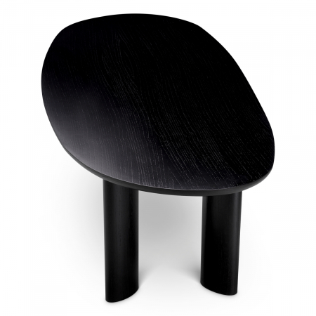   Masa de dining Lindner furnir negru 117467 EICHHOLTZ [4]