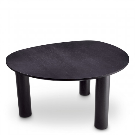 Mese living -   Masa de dining Lombardo furnir negru 117461 EICHHOLTZ