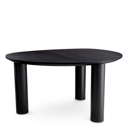   Masa de dining Lombardo furnir negru 117461 EICHHOLTZ [3]