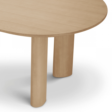   Masa de dining Mogador S din furnir de steBorcan natural 117463 EICHHOLTZ [3]