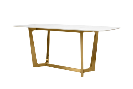 Produse - Masă de Dining Odeon 180x90x76 cm, Alb - King Home