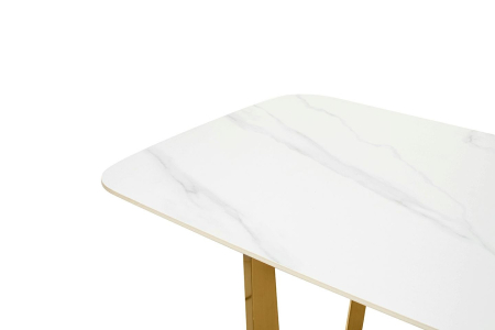 Masă de Dining Odeon 180x90x76 cm, Alb - King Home [2]