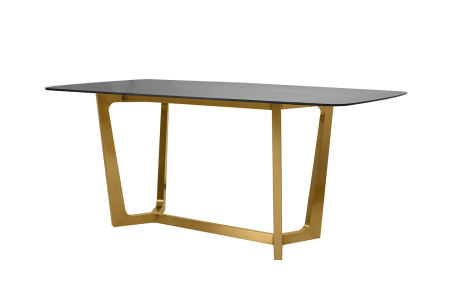 Produse - Masă de Dining Odeon 180x90x76 cm, Negru - King Home