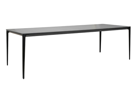 Produse - Masă de Dining Slim, Negru - King Home