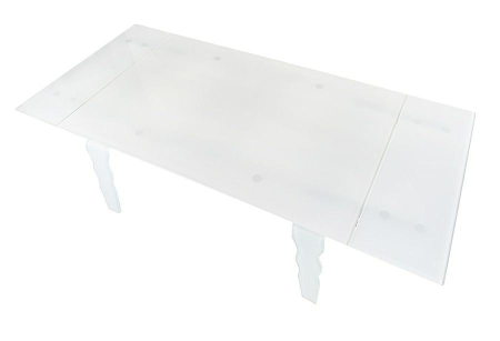 Masă de Dining Vendome Opti White, Sticlă Opti White Alb - King Home [4]