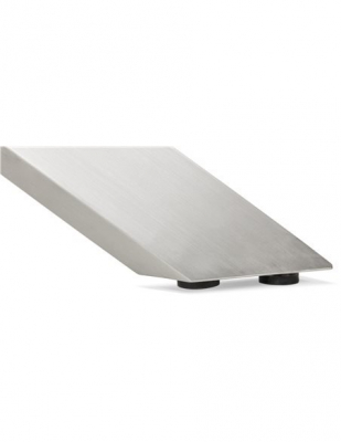 Masa design living Layton 200x100 cm, blat alb sticla, picioare metal, DT01300WHBS - Kokoon [6]