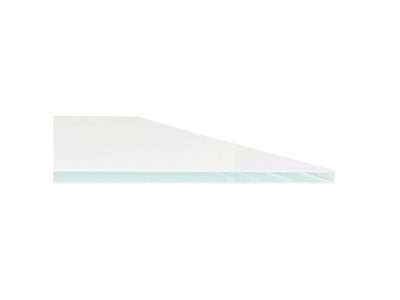 Masa design living Layton 200x100 cm, blat alb sticla, picioare negre metal, DT01180WHBL - Kokoon [3]