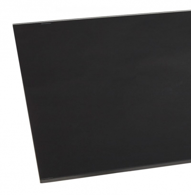Masa design living Layton 200x100 cm, blat negru sticla, picioare metal, DT01310BLBS - Kokoon [4]