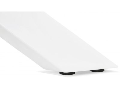 Masa design living nuc Callum 200x100 cm, blat lemn, picioare albe metal, DT01220WAWH - Kokoon [7]