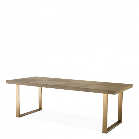 Mese de bucatarie -   Masă de dining Remington 230 x 100 cm furnir de steBorcan spălat 111460 EICHHOLTZ