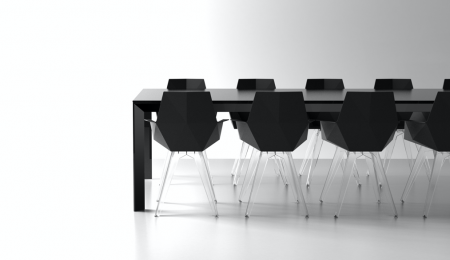 Masa exterior Frame 300x120x74 cm, blat HPL, picioare aluminiu, 54242F BE W - Vondom [11]