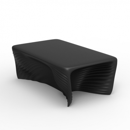 Mese exterior - Masa exterior iluminare LED Biophilia, diverse finisaje, 110x66x41 cm, design modern, 59004 - Vondom