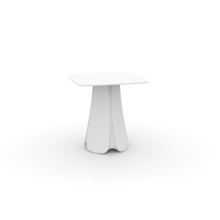 Mese exterior - Masa exterior iluminare LED Pezzettina 70x70x73 cm polipropilena, design modern, 56012 - Vondom