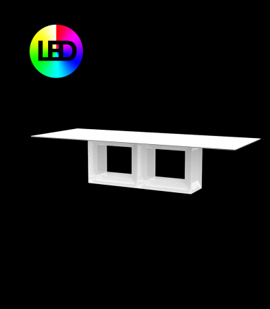 Masa exterior iluminare LED Vela XL, diverse finisaje, 300x120x72 cm, design modern, 54051 - Vondom [16]