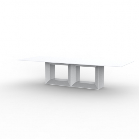 Mese exterior - Masa exterior iluminare LED Vela XL, diverse finisaje, 300x120x72 cm, design modern, 54051 - Vondom