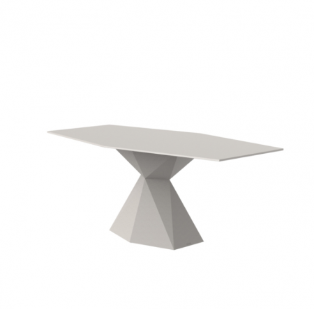 Masa exterior iluminare LED Vertex 180x94x72 cm picior polipropilena, blat HPL, 51008 - Vondom [3]