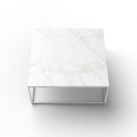 Masa exterior joasa diverse finisaje Suave 100x100x40 cm, blat HPL/DEKTON®, cadru aluminiu, 44313 - Vondom [2]