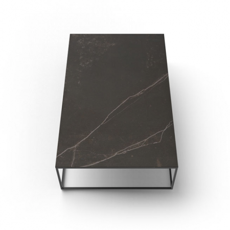 Mese exterior - Masa exterior joasa diverse finisaje Suave 160x100x40 cm, blat HPL/DEKTON®, cadru aluminiu, 44314 - Vondom