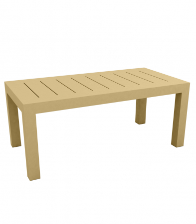 Masa exterior Jut 180x90x75 cm, polipropilena, design minimalist, 44406 - Vondom [3]