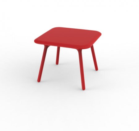Masa exterior Pal 90x90x72 cm, rasina din polietilena, design modern, 51026 - Vondom [11]