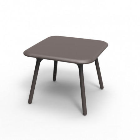 Masa exterior Pal 90x90x72 cm, rasina din polietilena, design modern, 51026 - Vondom [6]