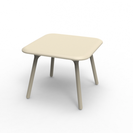Masa exterior Pal 90x90x72 cm, rasina din polietilena, design modern, 51026 - Vondom [7]