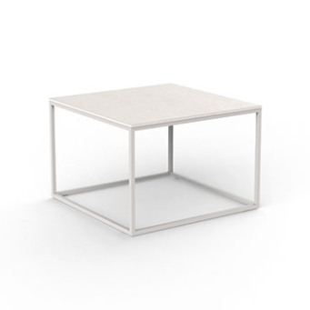 Masa exterior patrata diverse finisaje Suave 80x80x40 cm, blat HPL/DEKTON®, cadru aluminiu, 44312M DANAE - Vondom [0]